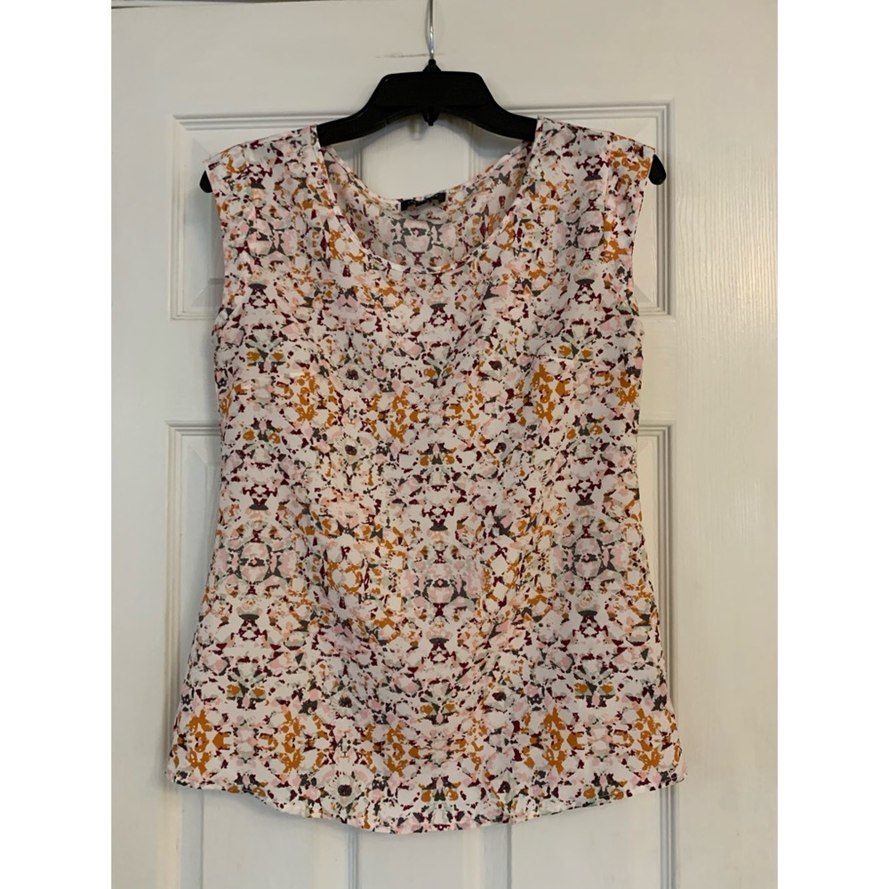 Floral Sleeveless Top - Multicolor The Limited